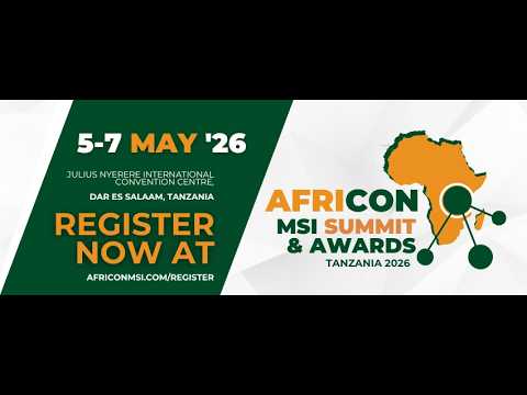 AFRICON MSIs Summit Awards 5 7 May 2026 Daar Es Salaam Tanzania REGISTER NOMINATE NOW AFRICON MSIs Summit Awards 5 7 May 2026 Daar Es Salaam Tanzania REGISTER NOMINATE NOW