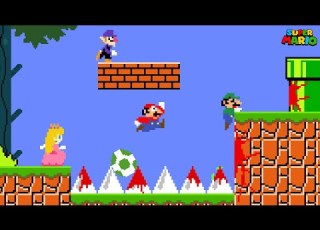  Super Mario Bros But It S A Mushroom Kingdom Mayhem Race