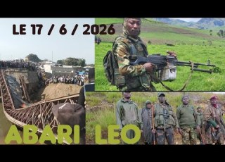 OUR NEWS FOR THIS AFTERNOON 6 17 2026 FROM EASTERN CONGO