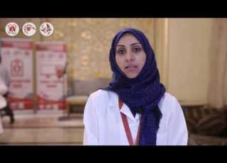  أماني آل شعبان من مؤتمر طب وجراحة القلب الثامن In 8th SBCC International Cardiac Congress