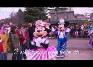 Full Song With Lyrics Ready For The Ride Dream And Shine Brighter Song Disneyland Paris