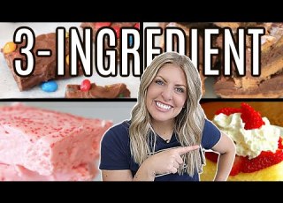  10 EASY 3 Ingredient Desserts