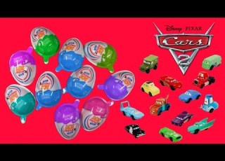 10 X Kinder Joy Cars 2 Special Edition Unboxing