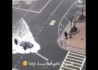 السيل الي جاهم اصفاء من ماء خزاننا