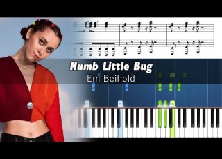 Em Beihold Numb Little Bug Piano Version Accurate Piano Tutorial With Sheet Music
