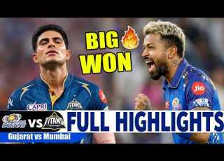 Full Highlights Mumbai Indians Vs Gujarat Titans IPL T20 MATCH 2026 MI Vs GT