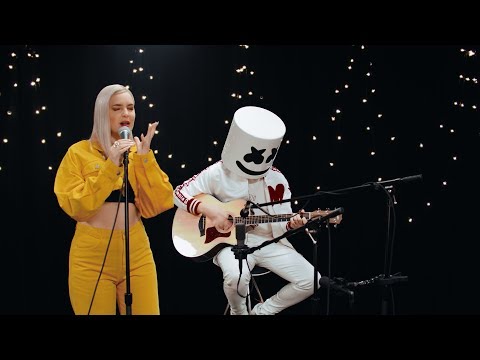 Marshmello Anne Marie FRIENDS Acoustic Video OFFICIAL FRIENDZONE ANTHEM
