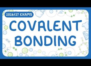 GCSE Chemistry Covalent Bonding Formation Drawing Covalent Bonds 2026 27 Exams