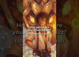 How Similar Are You To Leo Valdez Percyjackson Pjo Leovaldez