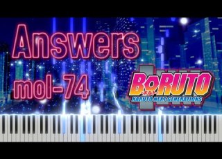 Answers Mol 74 Piano Cover BORUTO ED