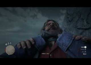 Red Dead Redemption 2 قدرت اتضارب مع مايكا باخر مهمه ارثر مورقن ضربت ضرب بس هو ما يموت