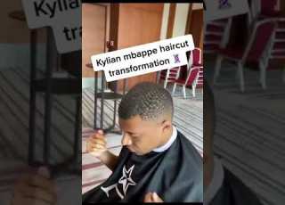  Kylian Mbappe Barber