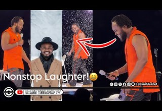 OB Amponsah Proves Ghana Comedy Is Thriving At Bukom Boxing Arena Nonstop Laughter All Night