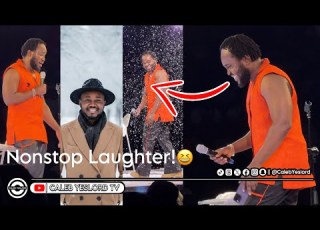 OB Amponsah Proves Ghana Comedy Is Thriving At Bukom Boxing Arena Nonstop Laughter All Night