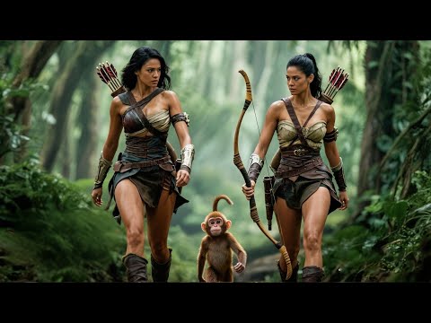 2025 Action Movie Mercenaries Kill Spirit Monkey Enraging Female Warrior