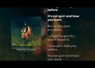 SZA Forgiveless Feat Ol Dirty Bastard Lyrics