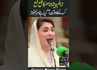 مریم نواز کا جرائم پیشہ عناصر کے خلاف بڑا اعلان Crime Control In Pakistan Maryam Nawaz Speech