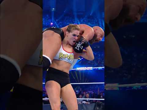 Ronda Rousey Wasn T Backing Down From Anyone At WrestleMania 34