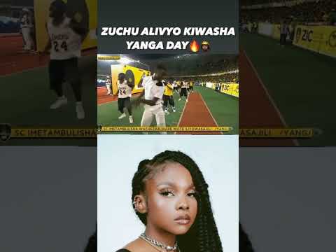 ZUCHU Kakiwasha Pale YANGA DAY Zuchu Bongonews Yangaday Wcb Bongotrend Tanzania