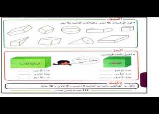 المكعب و البلاطة القائمة