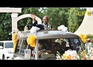 TAZAMA MSAFARA WA MAPOKEZI YA ASKOFU PROSPER LIYMO JIMBONI SHINYANGA