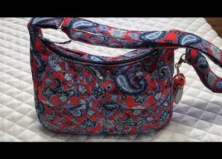  Stephine Dawn Hand Bag In Patriotic Paisley