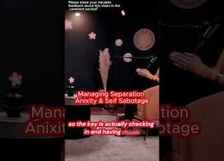  Managing Separation Anixity Self Sabotage Sadia Psychology Sadia Khan Podcast Foryou Video