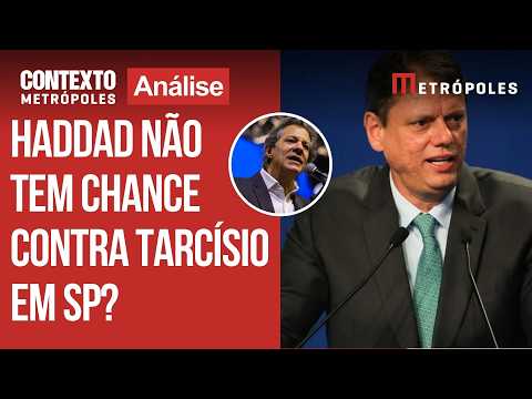 Eleições 2026 Pesquisa Mostra Tarcísio 6 5 Pontos à Frente De Haddad Em SP