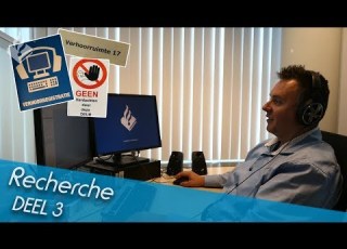 POLITIE RECHERCHE OP BEZOEK BIJ DE DISTRICTSRECHERCHE DEEL 3