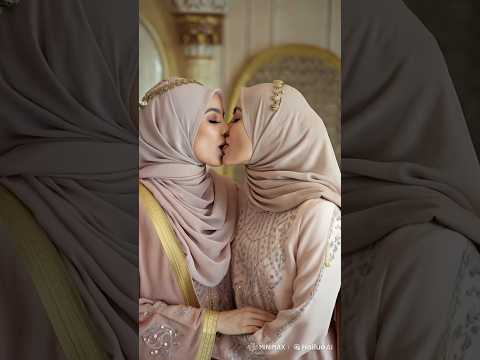 HIJAB Women Passionate KISS