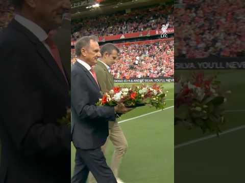 Diogo Jota Tribute Laid Ahead Of Athletic Game