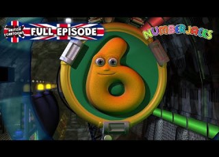 Tricky Sixes Numberjacks Season 1 Episode 25 ZeeKay British Cartoons