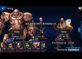 넷마블 MARVEL FUTURE FIGHT 협동플레이 팁 TIPS 킹핀 루크케이지 천적 티어2 스파이더맨