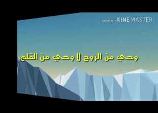 وحي من الروح لا وحي من القلم للشيخ عبدالواحد المغربي