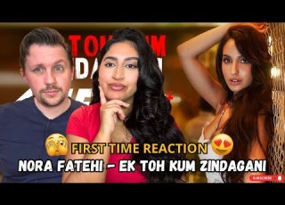 Husband Reacts To The Sexiest Nora Fatehi Has Ever Looked Ek Toh Kum Zindagani First Time REACTION