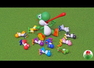  マリオ おもちゃ カラフルなヨッシーが登場 攻略 つみあげゲームを紹介 Super Mario Toys