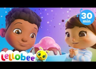  Ice Cream Song Lellobee Kids Songs Nursery Rhymes Sleep Baby Songs