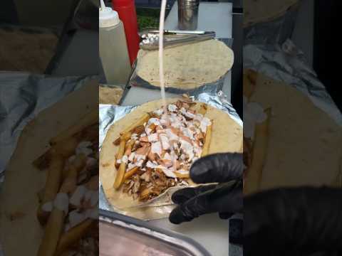 This Chicken Shawarma Wrap From Duzan In Astoria Queens NYC Hit The SPOT DEVOURPOWER