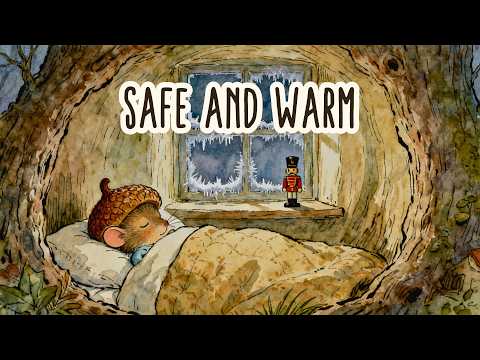 A Quiet Winter Night Cozy Storybook Folk Music The Quiet Village