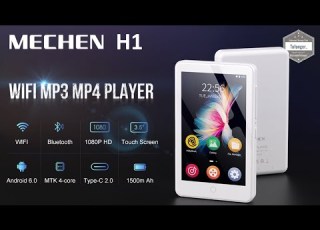  MECHEN H1 MP3 Player With Bluetooth WiFi 2GB Ram 16GB Rom Android Unboxing