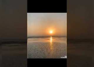  وقت غروب الشمس لما شفتا قلبي دق تلات دقات