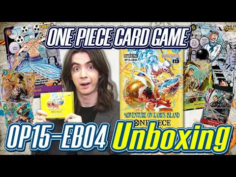 ONE PIECE CARD GAME OP15 EB04 Unboxing