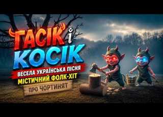 Гасік і Косік Весела Українська Пісня про Чортинят Містичний Фолк Хіт офіційний кліп
