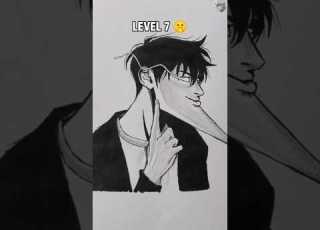 Sung Jin Woo Drawing In Different Level 2025 Ytshorts Animeeart Art Jinwoo Sololeveling Sketch