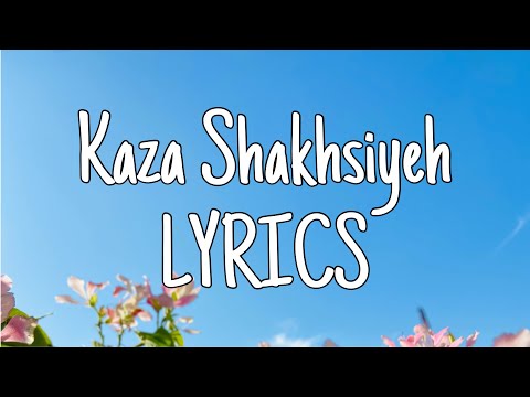 Adam Kaza Shakhsiyeh كازا شاخسية Video كلمات الأغاني Lyrics