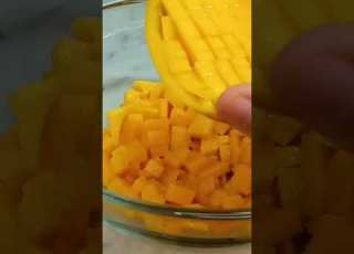 آيس كريم مانجو اقتصادى بمكونين فقط