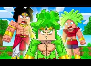  BROLY And KALE S SON BECAME SUPER SAIYAJIN 4 IN DRAGON BALL SUPER Minecraft