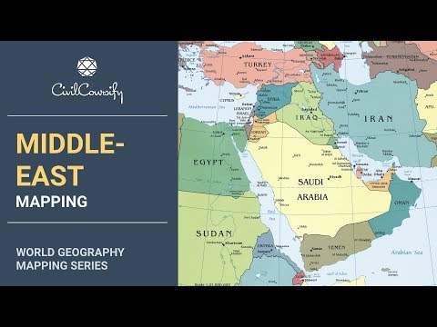 MIDDLE EAST World Geography Mapping