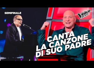 Luigi Fontana Sings Il Mondo Of His Father Jimmy Semifinal The Voice Senior Italy 2025