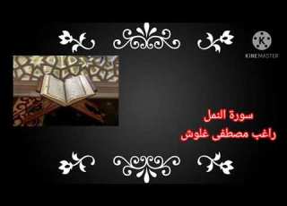 رائعة سورة النمل للقارئ المرحوم راغب مصطفى غلوش